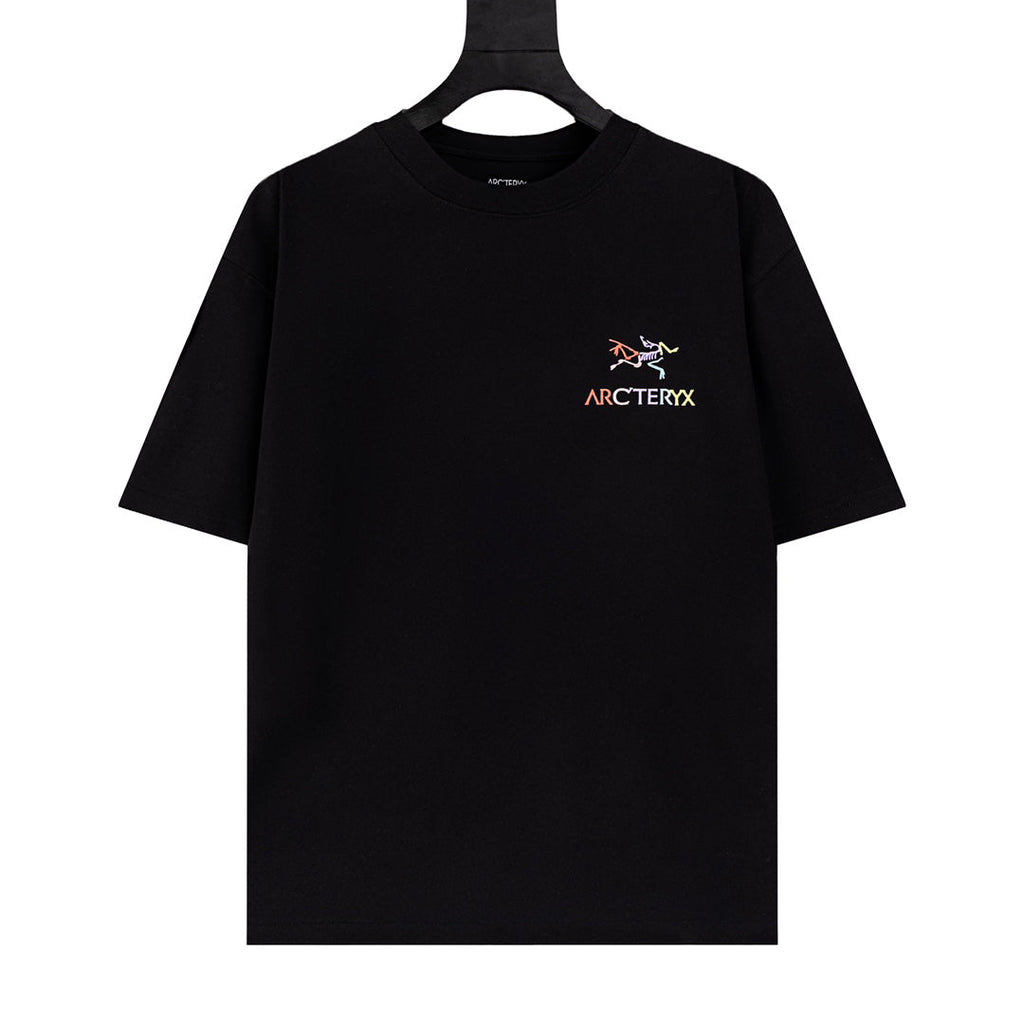 Arc'teryx Rainbow Logo Evolution‑Figure Back Graphic SS T‑Shirt