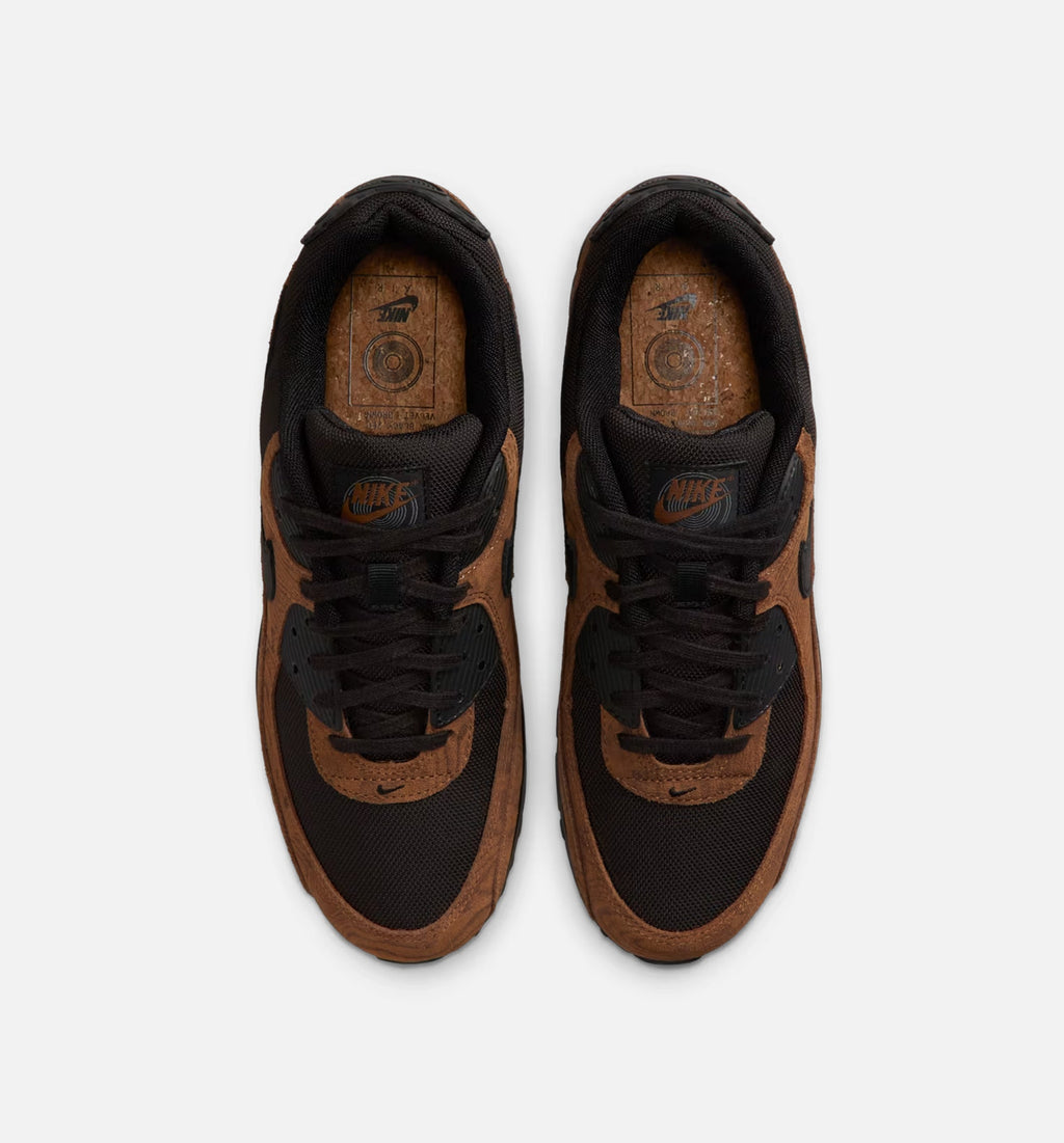 Air Max 90 Premium Men's Lifestyle Shoe – Light British Tan/Velvet Brown/Black